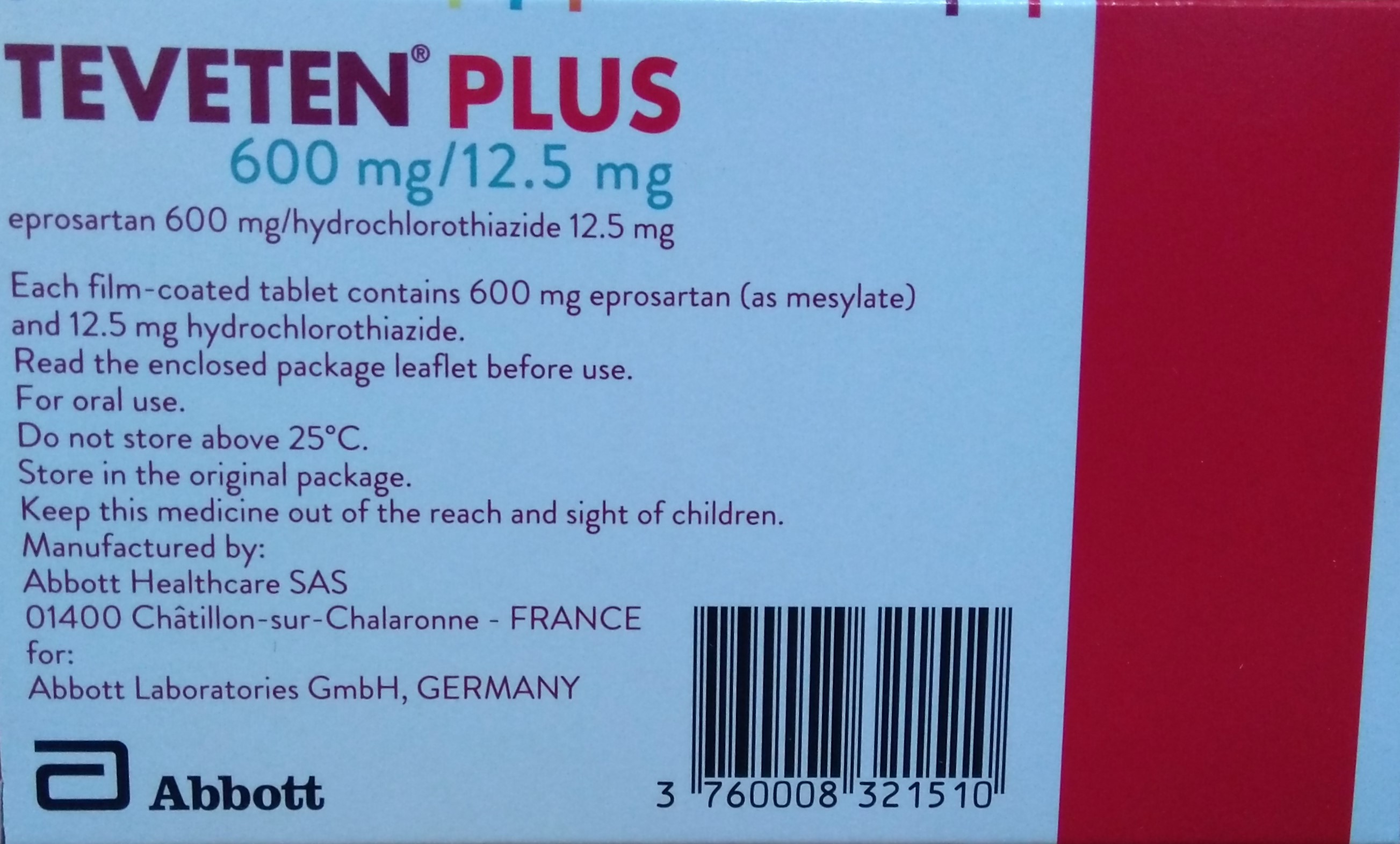 Teveten Plus*